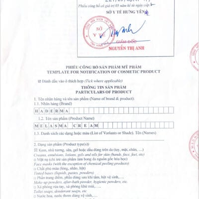 MELASMA CREAM MELASMA CREAM