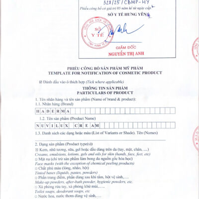 NUVILUX CREAM NUVILUX CREAM